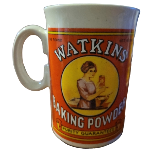 Vtg 92 Watkins Baking Powder #2 Heritage Collection #7902 Mug Coffee Soup Bowl - Picture 3 of 6